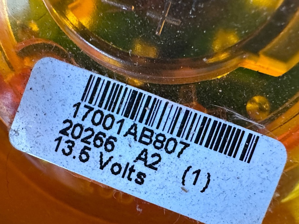 Dialight 17001AB807 Amber Replacement Light