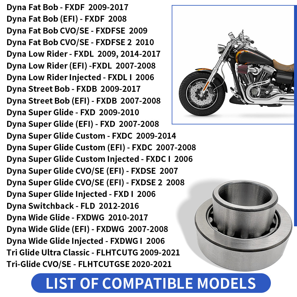 Primary Mainshaft Bearing & Seal Kit For Harley Iron 883 1200 Road King Softail