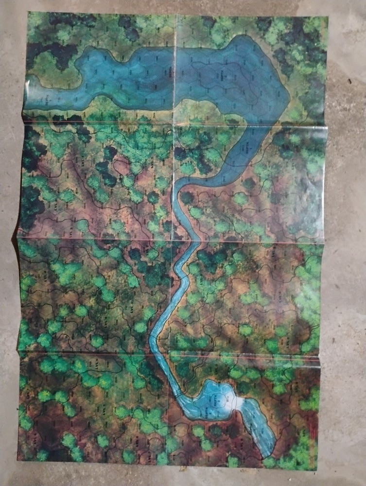 BattleTech Hex Map Sheets FASA – 4 Fold-Out Maps, 6 Playable Fields