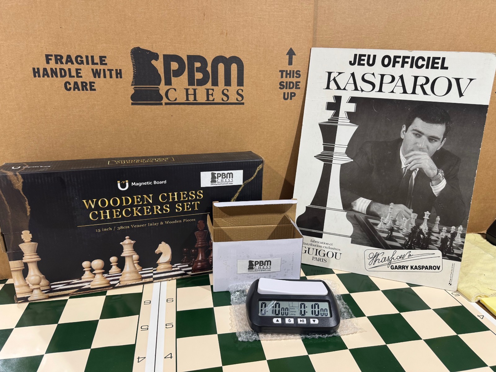 PBM CHESS CLOCKS WITH BONUS AND DELAY APPROVED BY GRAND MASTERS WORLD WIDE