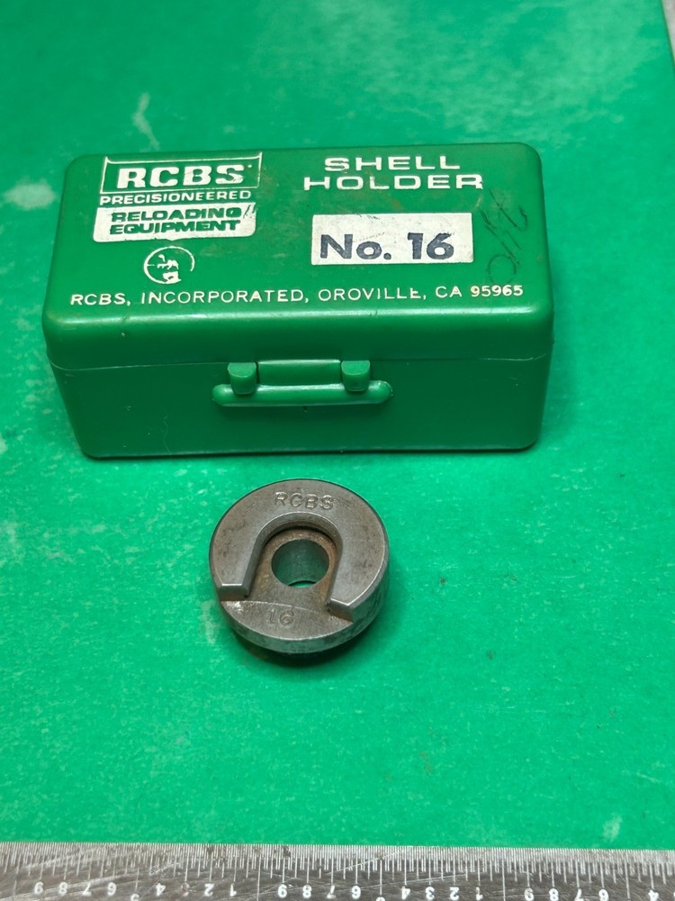RCBS #16 Shell Holder & Storage Box