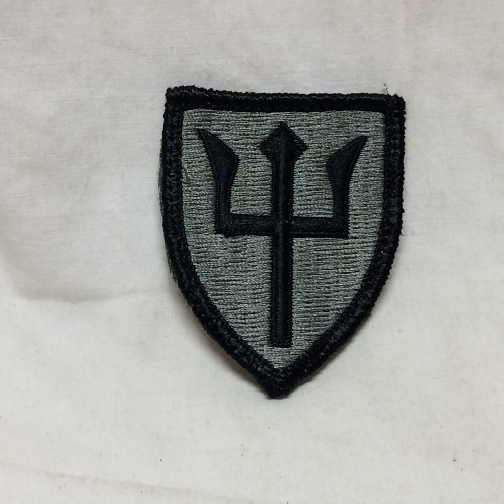 Military Patch Badge Army 97th Infantry Brigade ACU Hook Loop Back Variant
