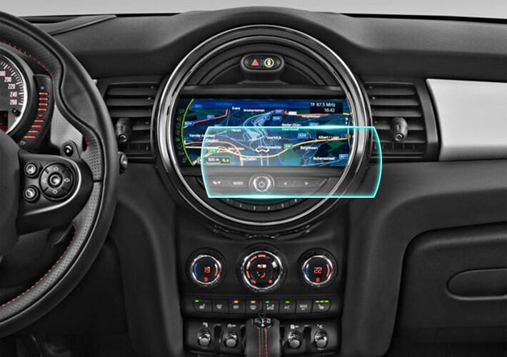 Crystal Clear Screen Protector for 2015 Mini Cooper Vehicle Navigation