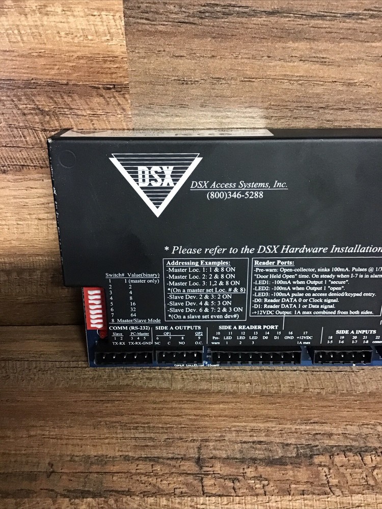 DSX-1042 Intelligent Access Systems 2-Door Controller Used Working C-2