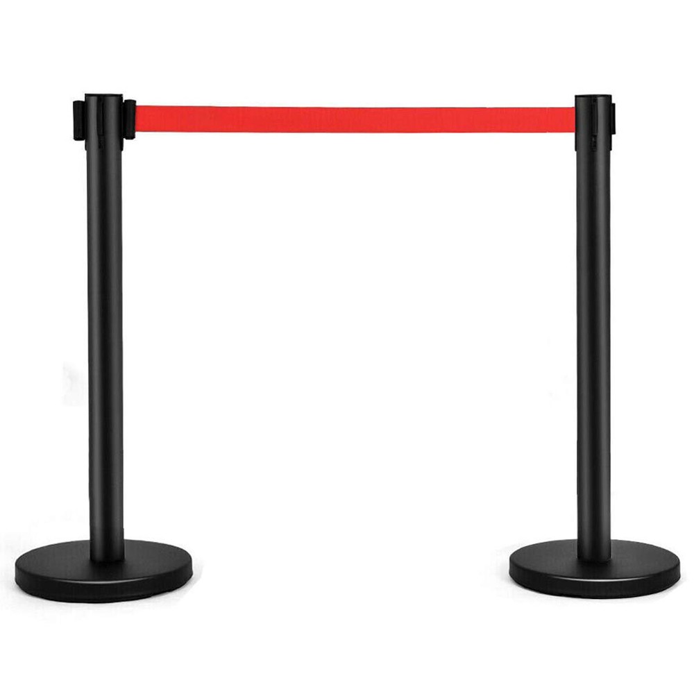 Retractable Belt Crowd Control Stanchions