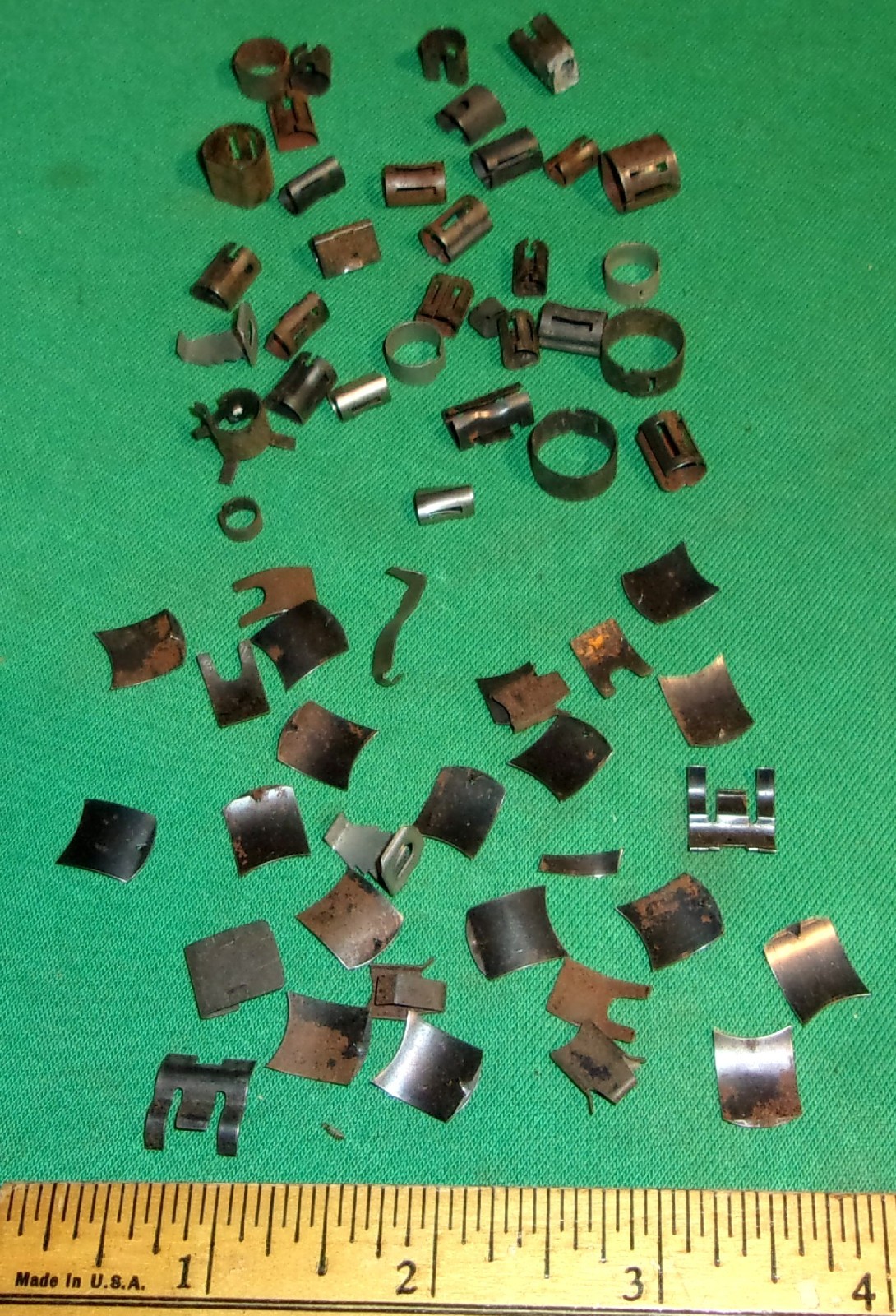 Big Lot Various Vintage Steel Radio Knob Springs (General Cement, Walsco, etc)
