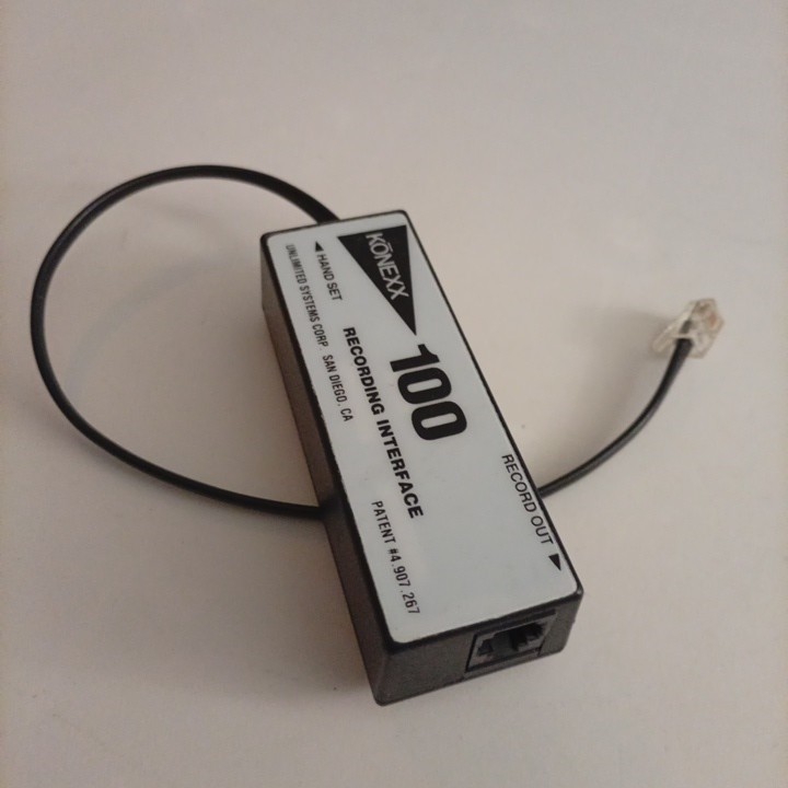 Konexx 100 Recording Interface - VGC -