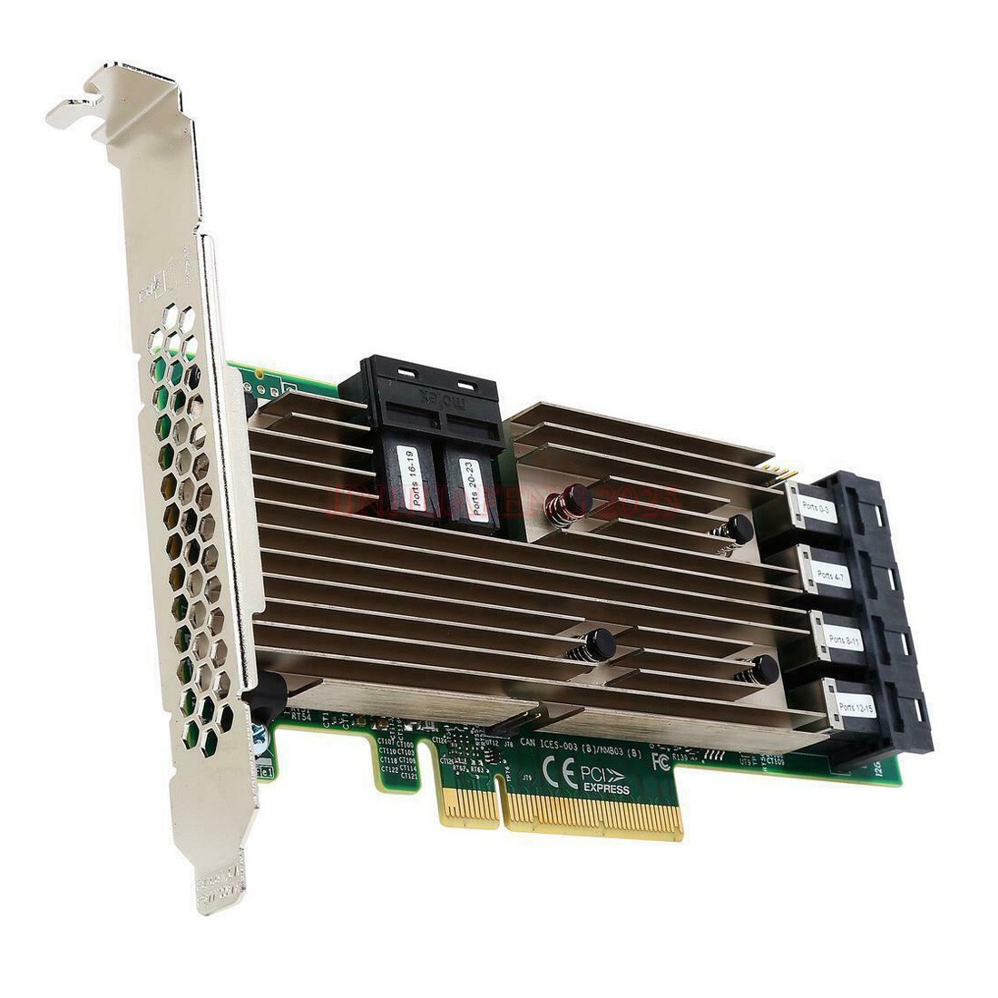 LSI Logic 05-25699-00 9305-24i 24-Port SAS 12Gb pci-e 3.0 IT Mode HBA Controller