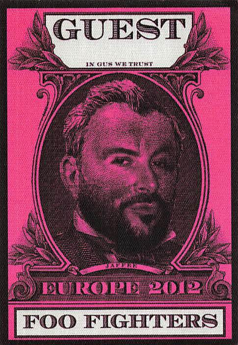Foo Fighters Backstage Pass 2012 Guest  Variant