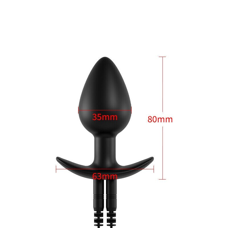 E-Stim Shock Expander Plug Therapy Enhancer Host Pulse Power Extender Device