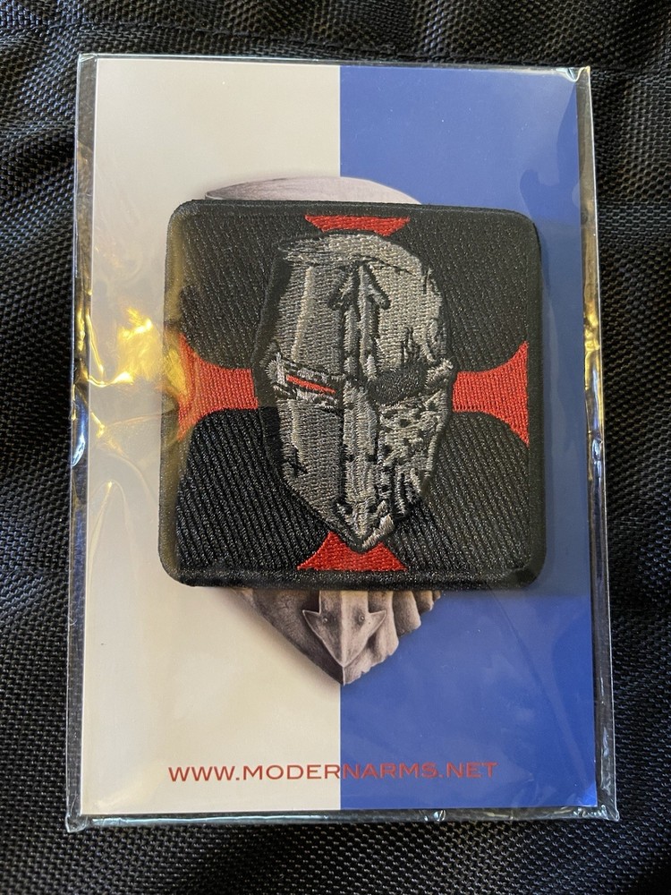 Square Templar Tactical Morale Patch, Modern Arms Patch, Embroidered