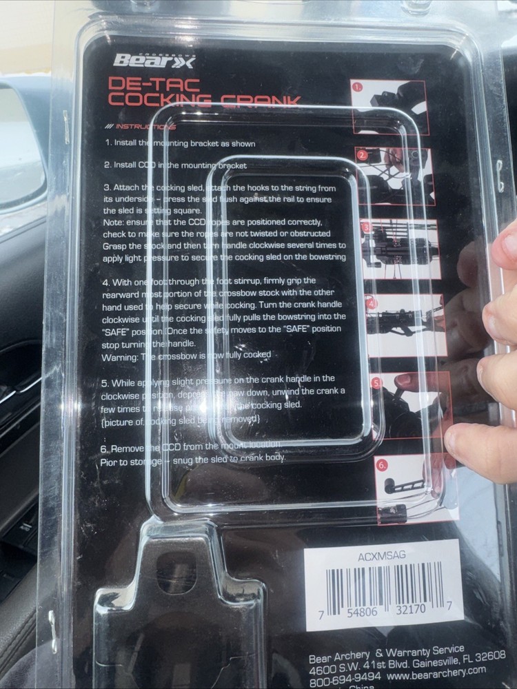 Bear Archery De Tac Cocking Crank for Crossbows