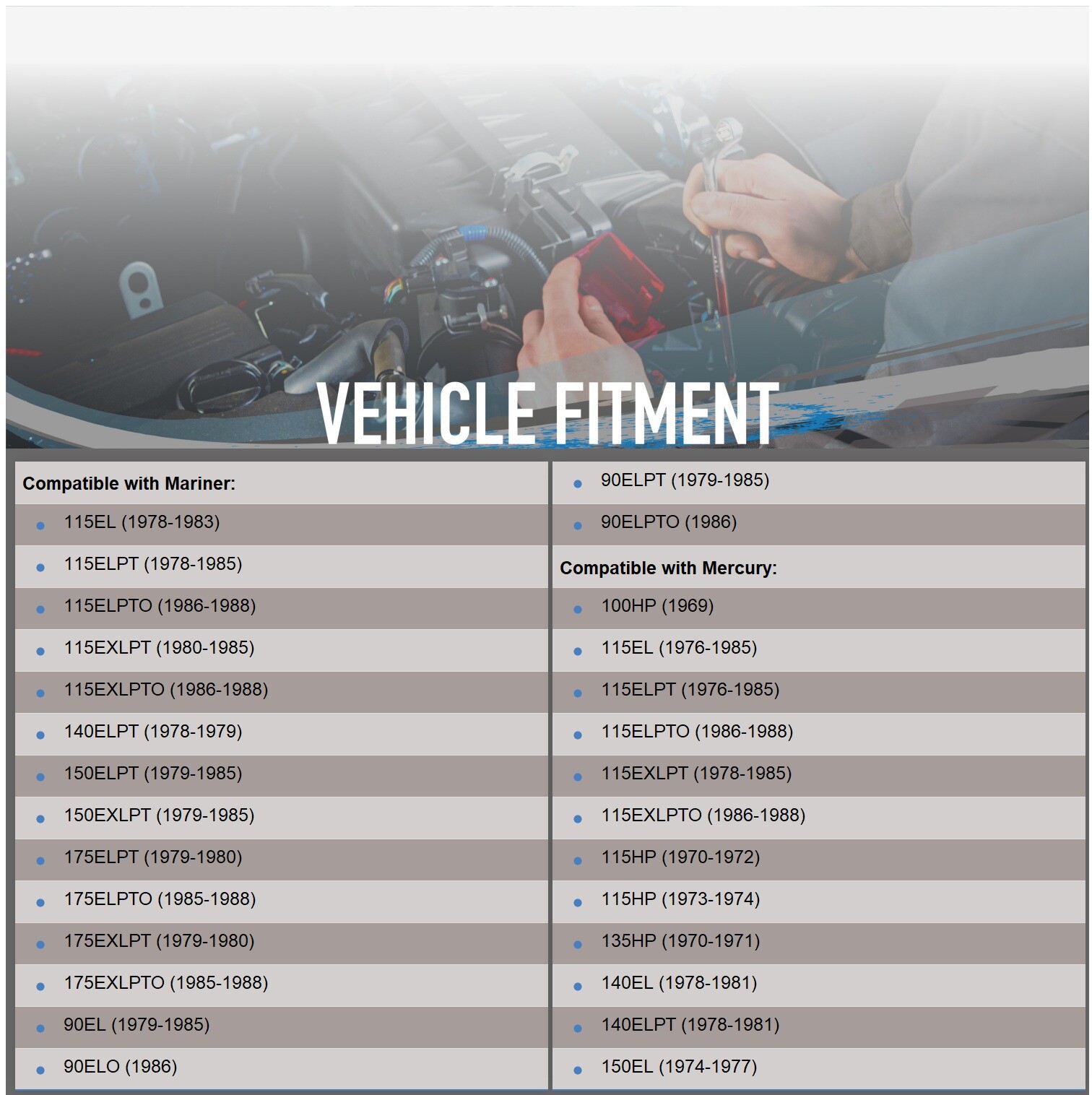 New Marine Outboard Starter For Mercury Mariner 90 115 140 150 175 HP 1978-1988