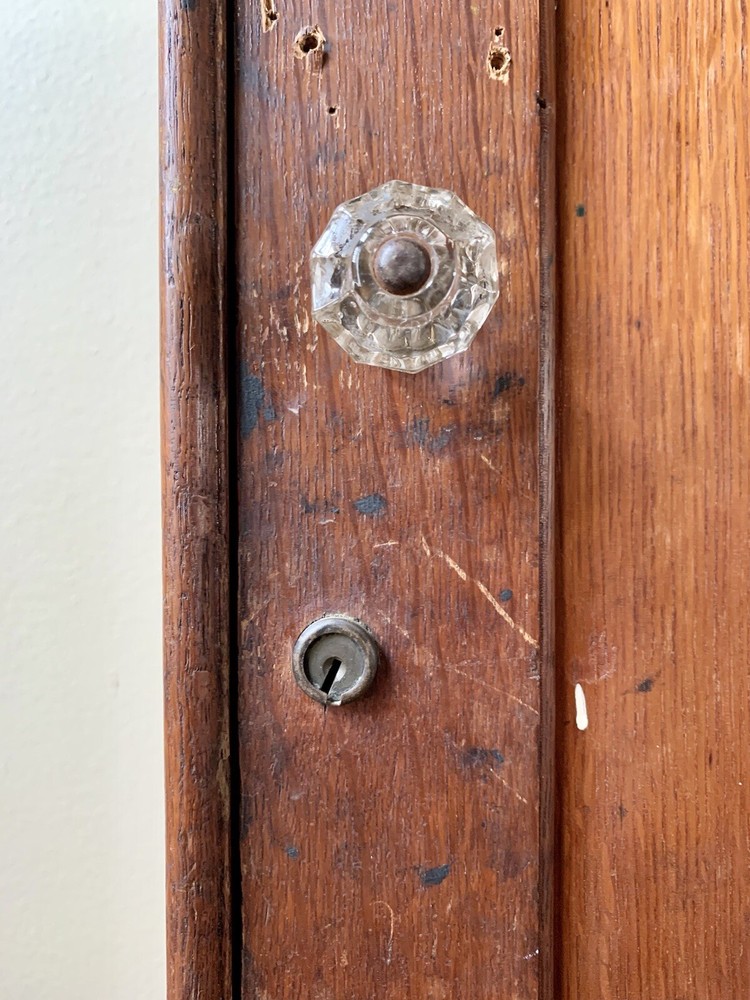 Vintage Wood Lab/Microscope Tool Cabinet