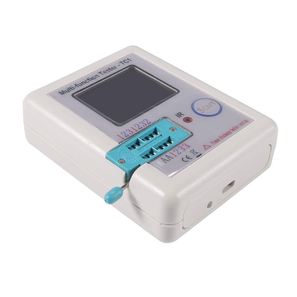 ACEIRMC LCR-TC1 Multi-Function Tester Colorful Display Pocketable White