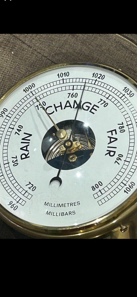 Brass Barometer