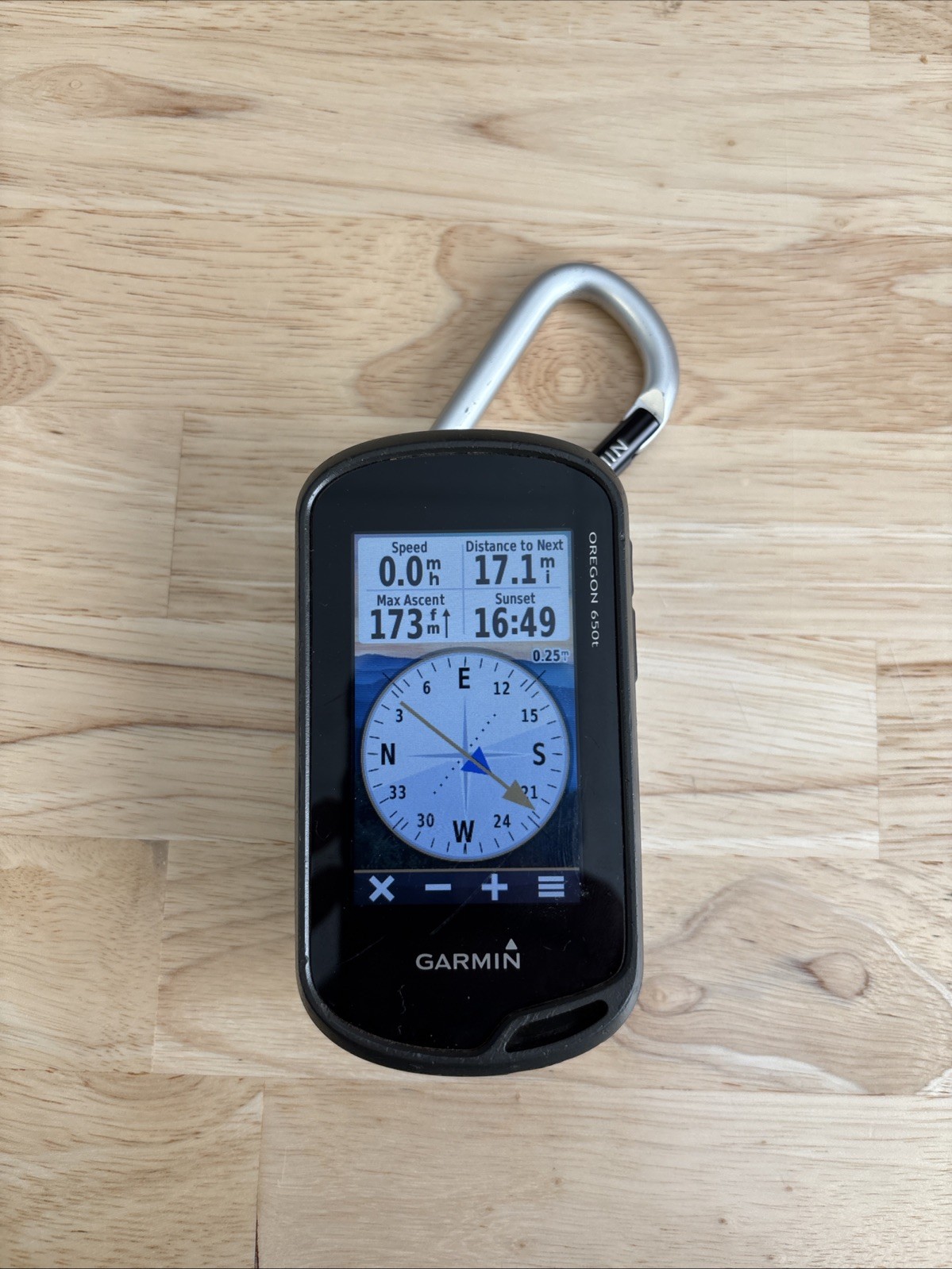 Garmin Oregon 650T Color Screen Handheld GPS & 8MP Camera Outdoors Hiking Tested