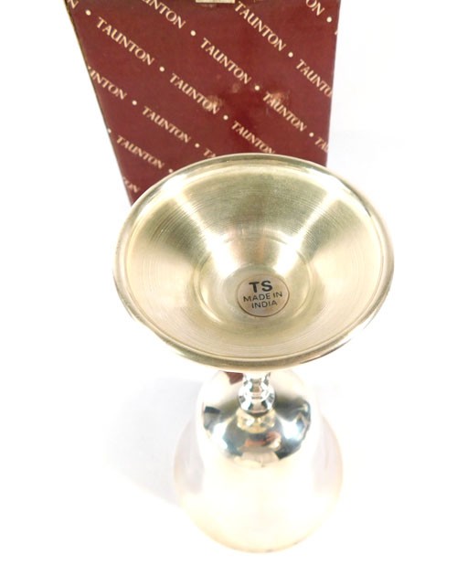 Lot of (4) Taunton Silversmiths 6" Wine Goblets