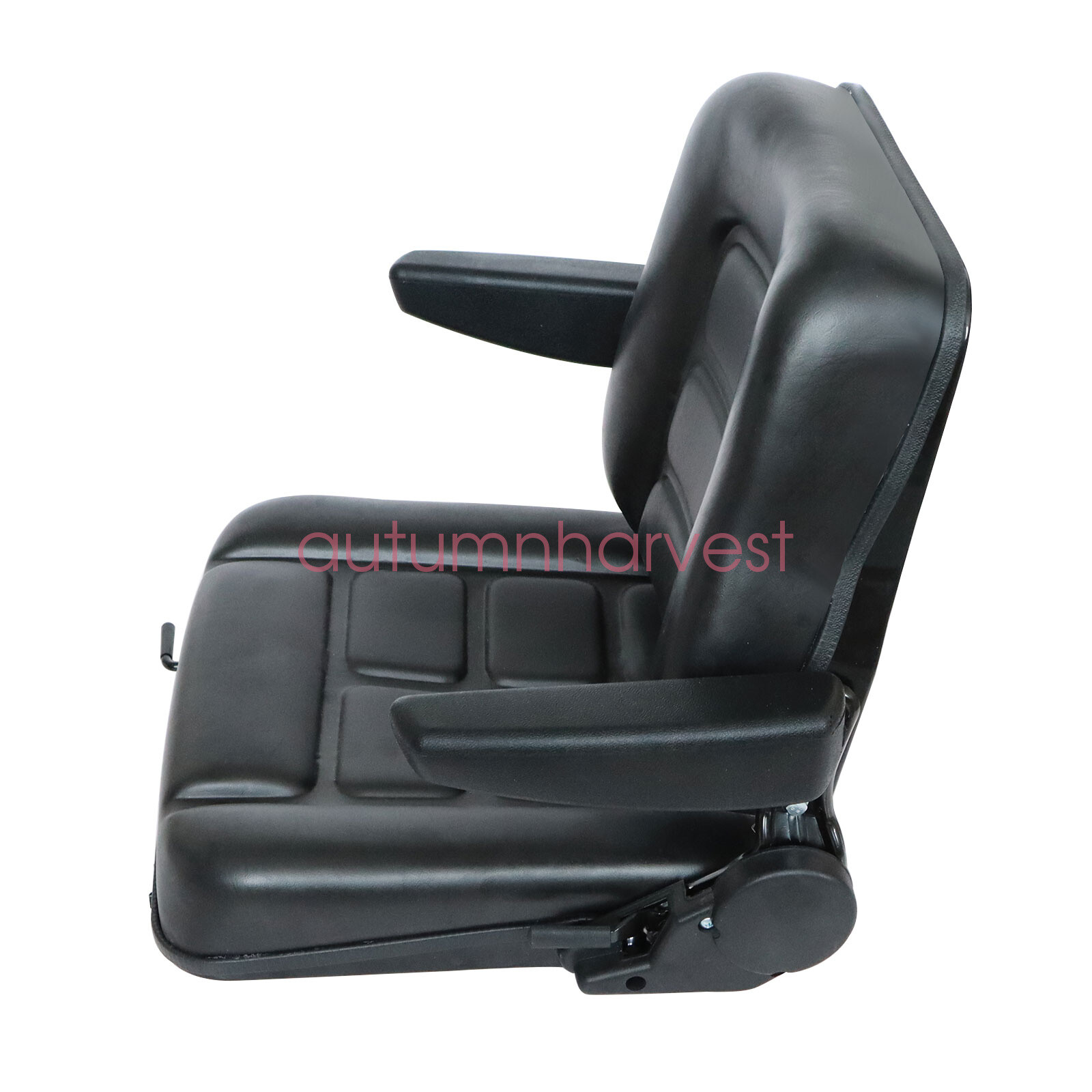 Universal Lawn Mower Tractor Seat Forklift Seat Adjustable With Armrest