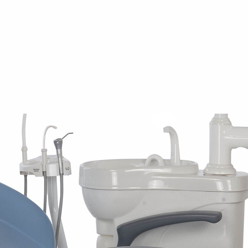 Dental Unit Chair Hard Leather+Dentist Stool + DDS+ New Foot Pedal Unidad silla