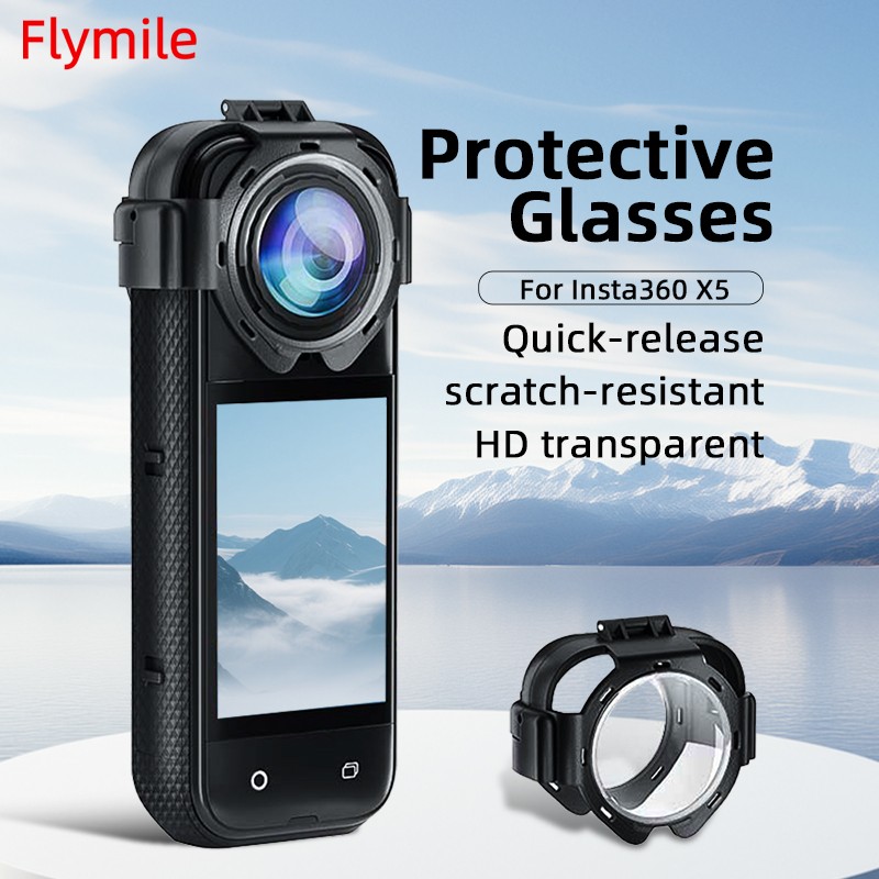 Camera Snap Lens Protector Storage Dustproof Scratch Resistant For Insta360 X5