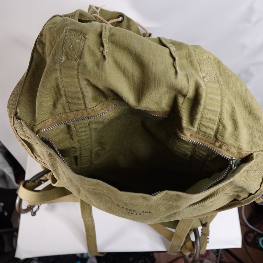 WWII US Army M1942 Mountain Backpack Rucksack w/ Frame