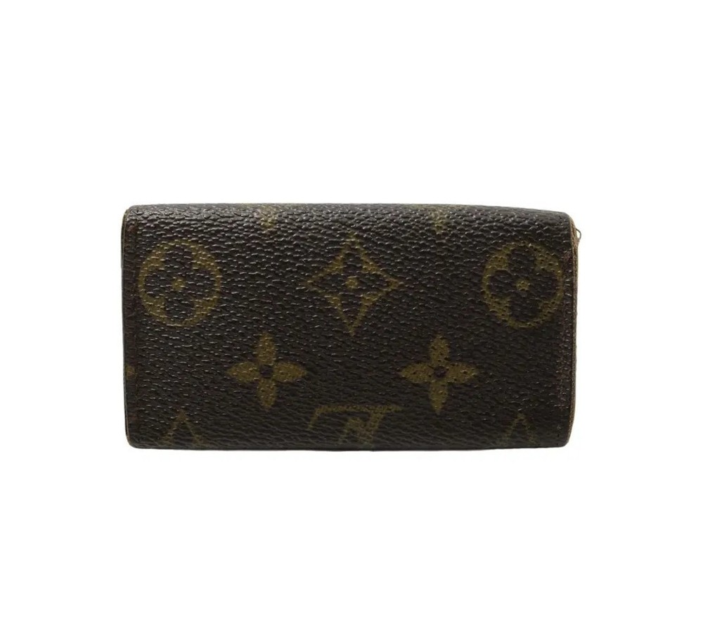 Louis Vuitton Key Case Monogram Multicles 4 Hooks RA0064 Authentic