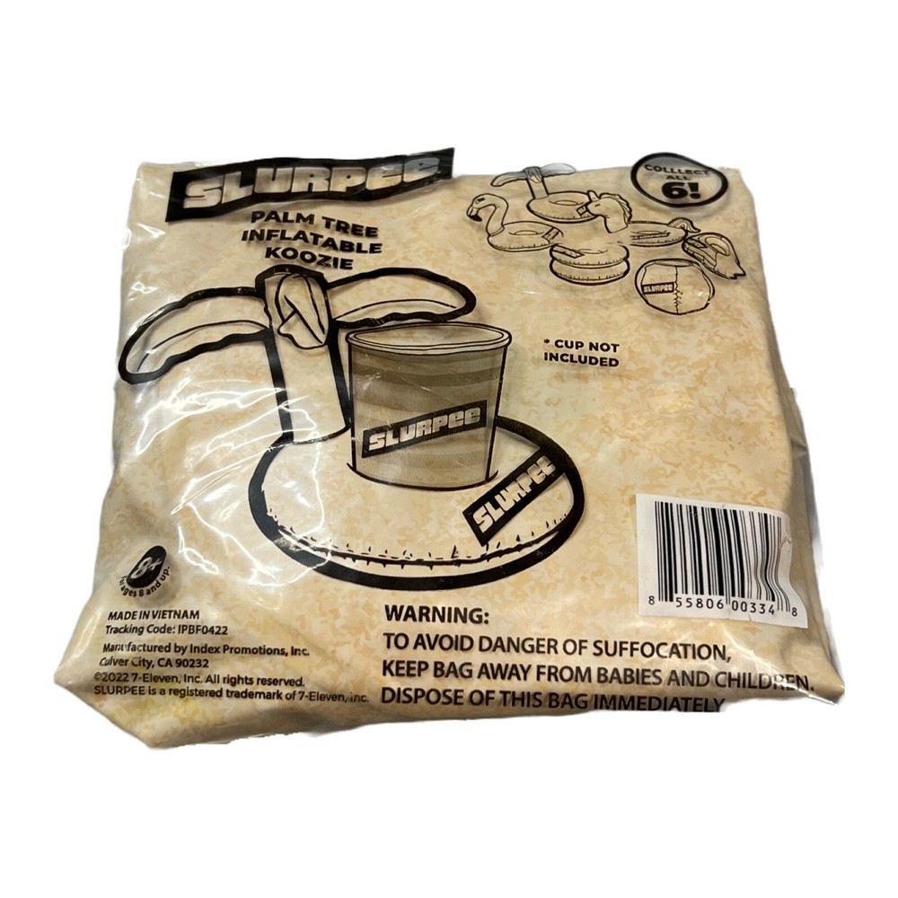 Unicorn & Palm Tree Inflatable Floating Cup Drink Beverage Pool Float