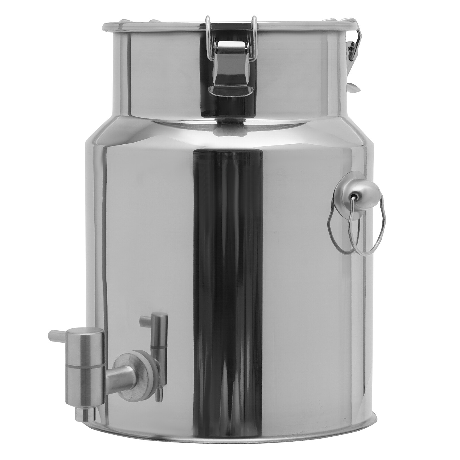 10L/2.64Gallon Milk Can with Faucet&Sealed Lid, Heavy Duty Bucket Bottle