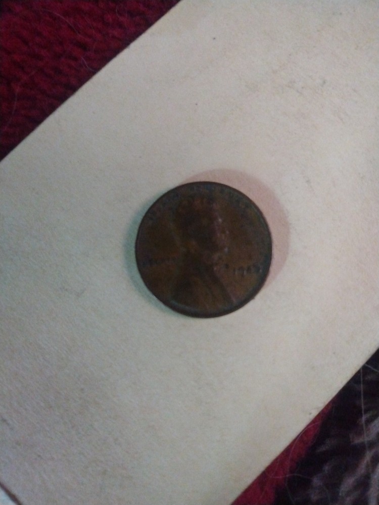 1945 Wheat No Mint, L On Rim,Uncert.