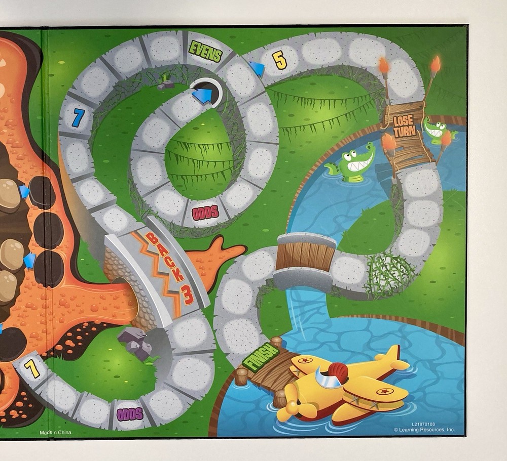 Learning Resources Math Island Addition & Subtraction Game Ages 6+ Complete