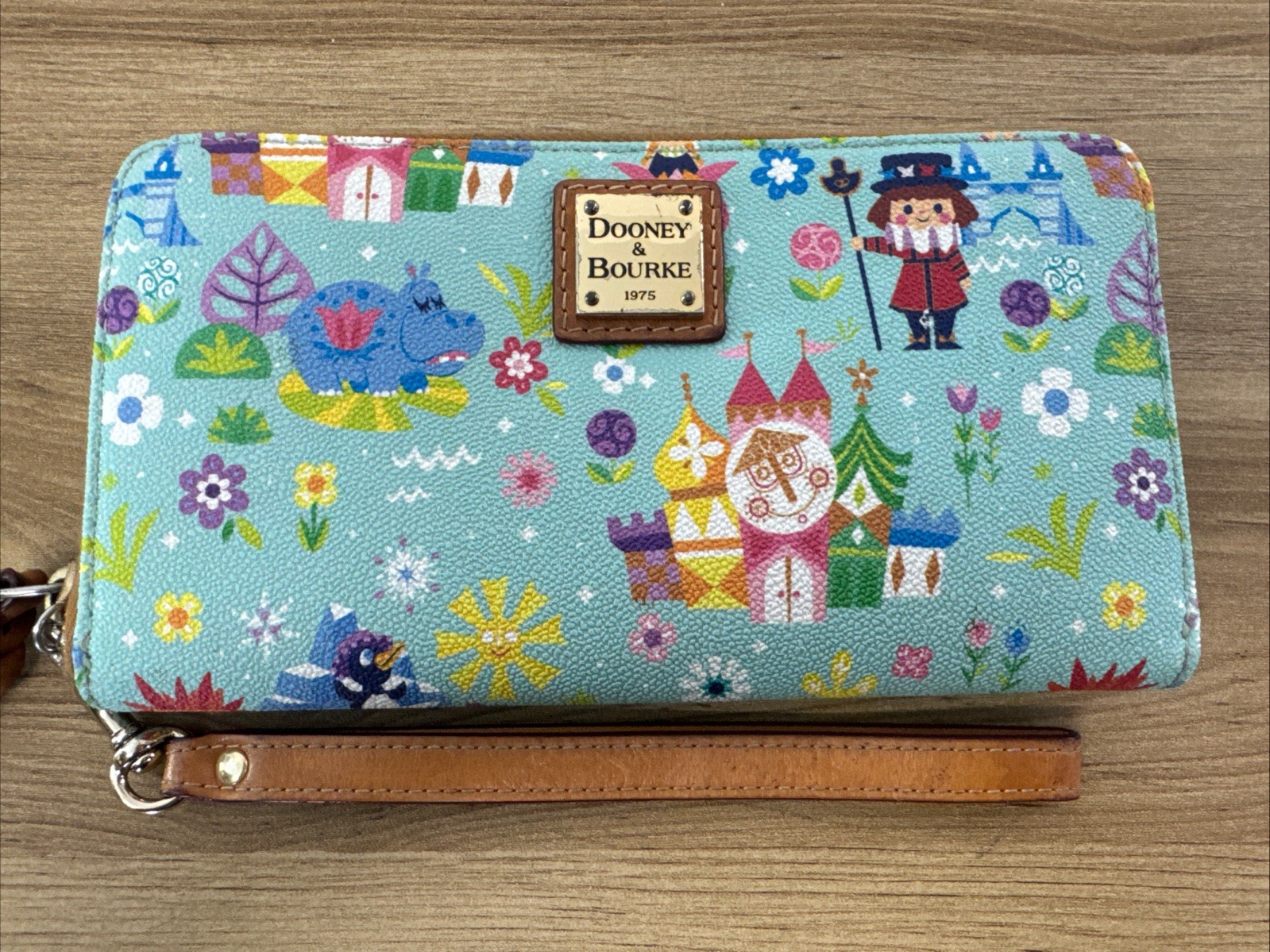 Dooney & Bourke x Disney 2019 It’s A Small World Wallet - Park Exclusive - Rare