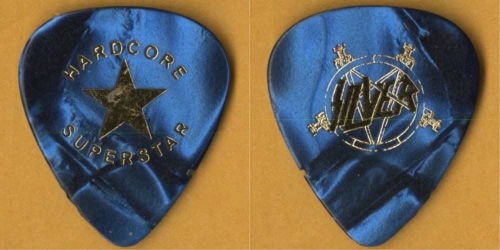 Hardcore Superstar 2003 No Regrets concert tour Thomas Silver stage Guitar Pick