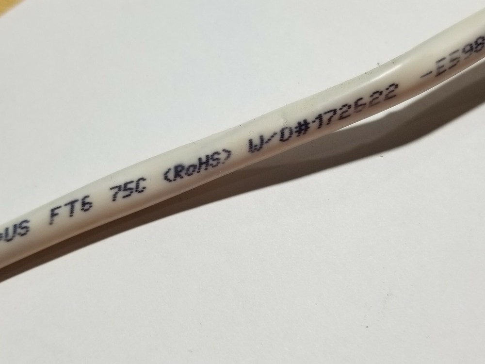 Southwire Genesis 3217 18/8C Plenum Shielded Security/Control Cable White /50ft