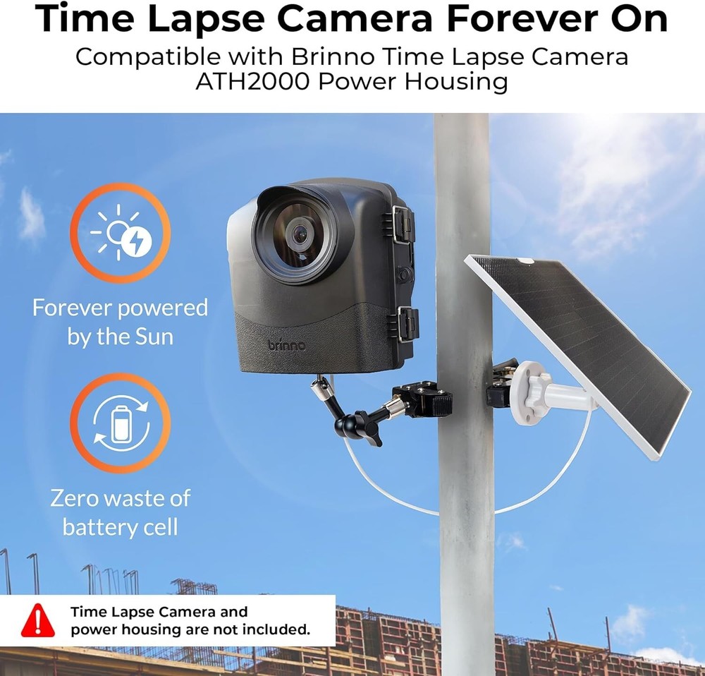 Brinno BCC2000 Plus + ASP1000-P Construction Camera Bundle