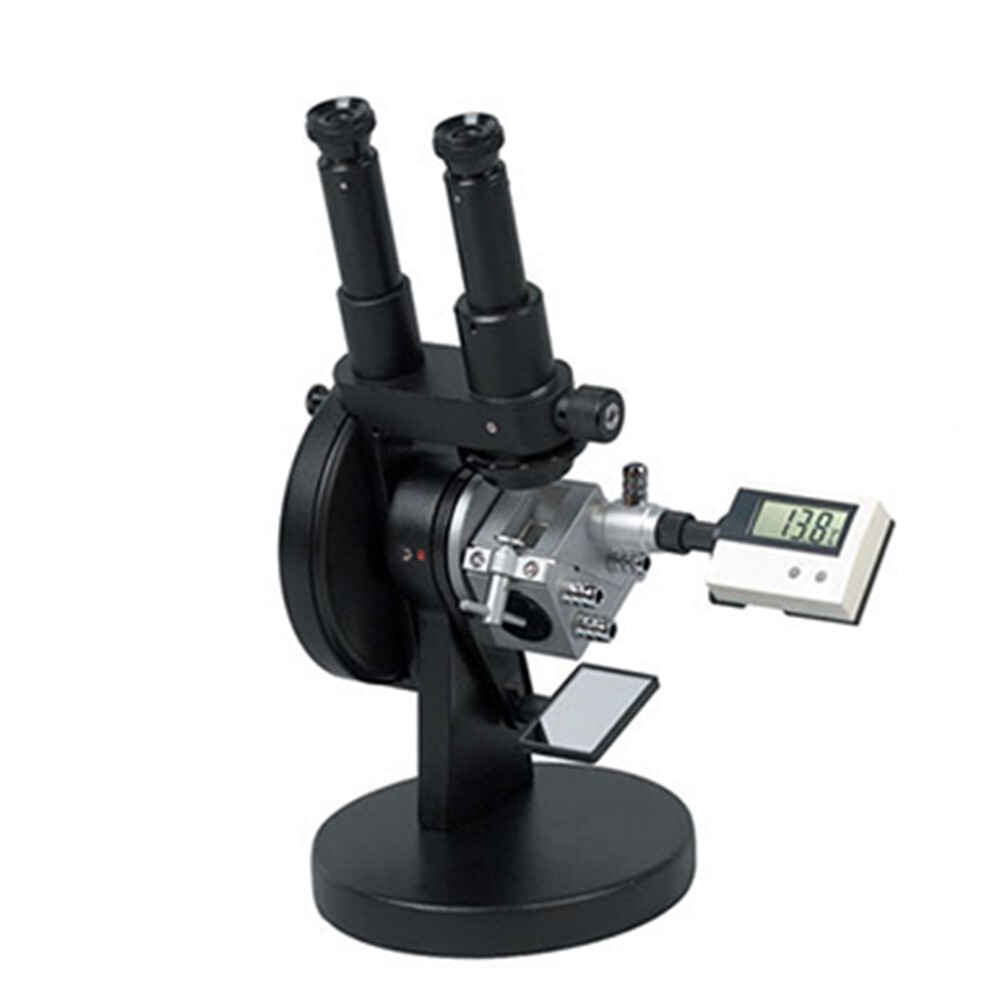 Binocular ABBE Refractometer with Refractive Index Measuring for Sugar Solution