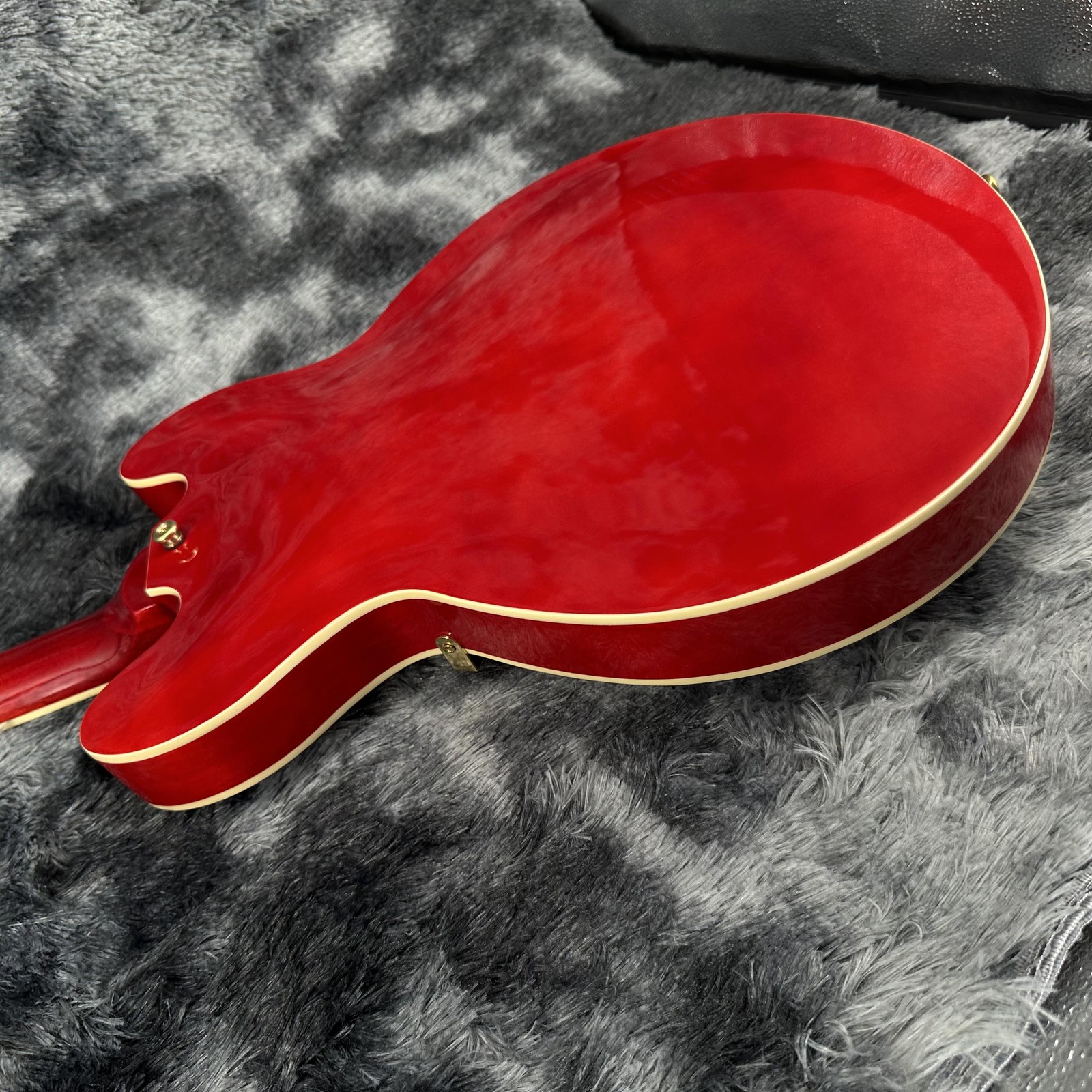 Back to the Future"1955"ES-345 Cherry Red Electric Guitar Rosewood Fingerboard