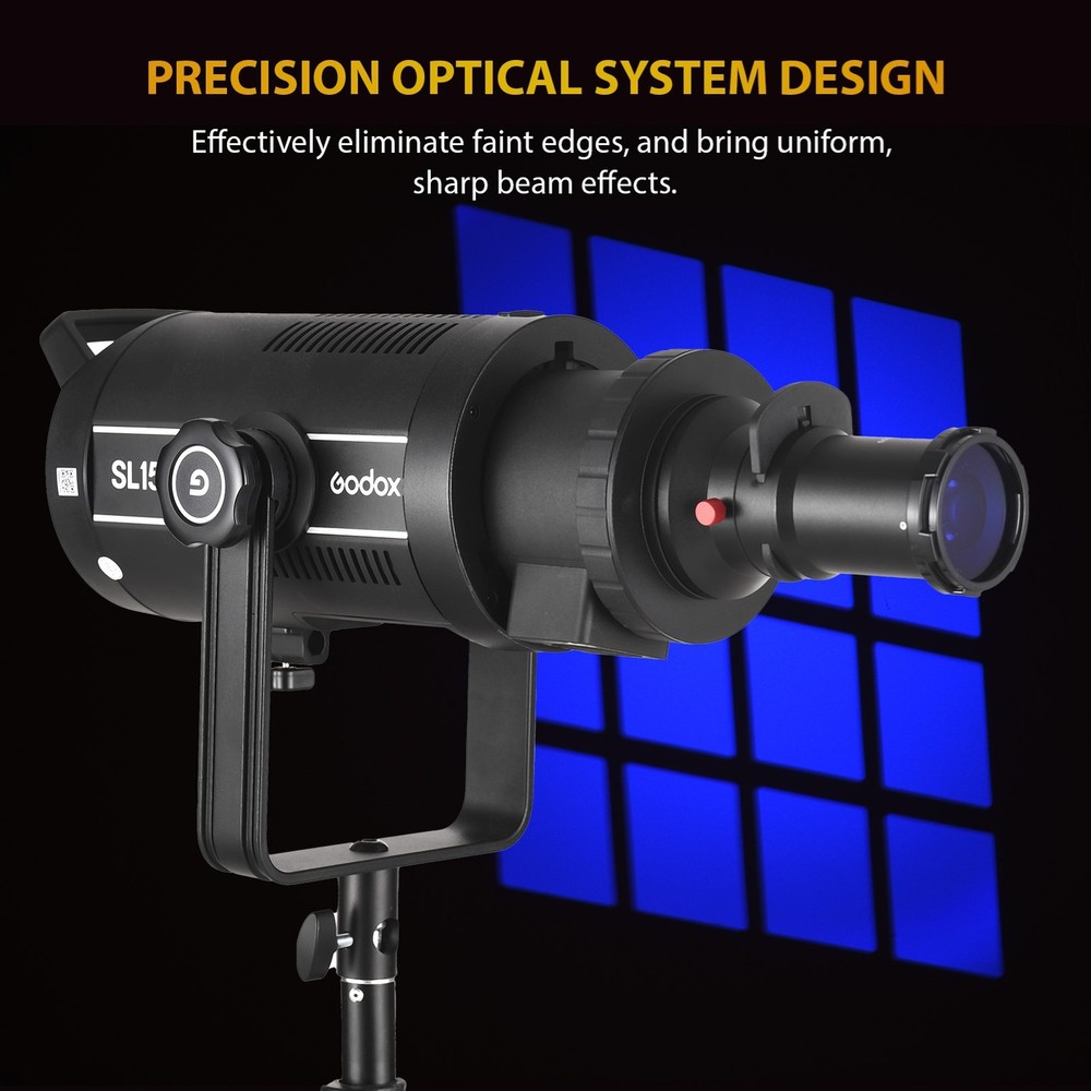 Optical Conical Snoot Mount Flash Projector Attachement SLYZ