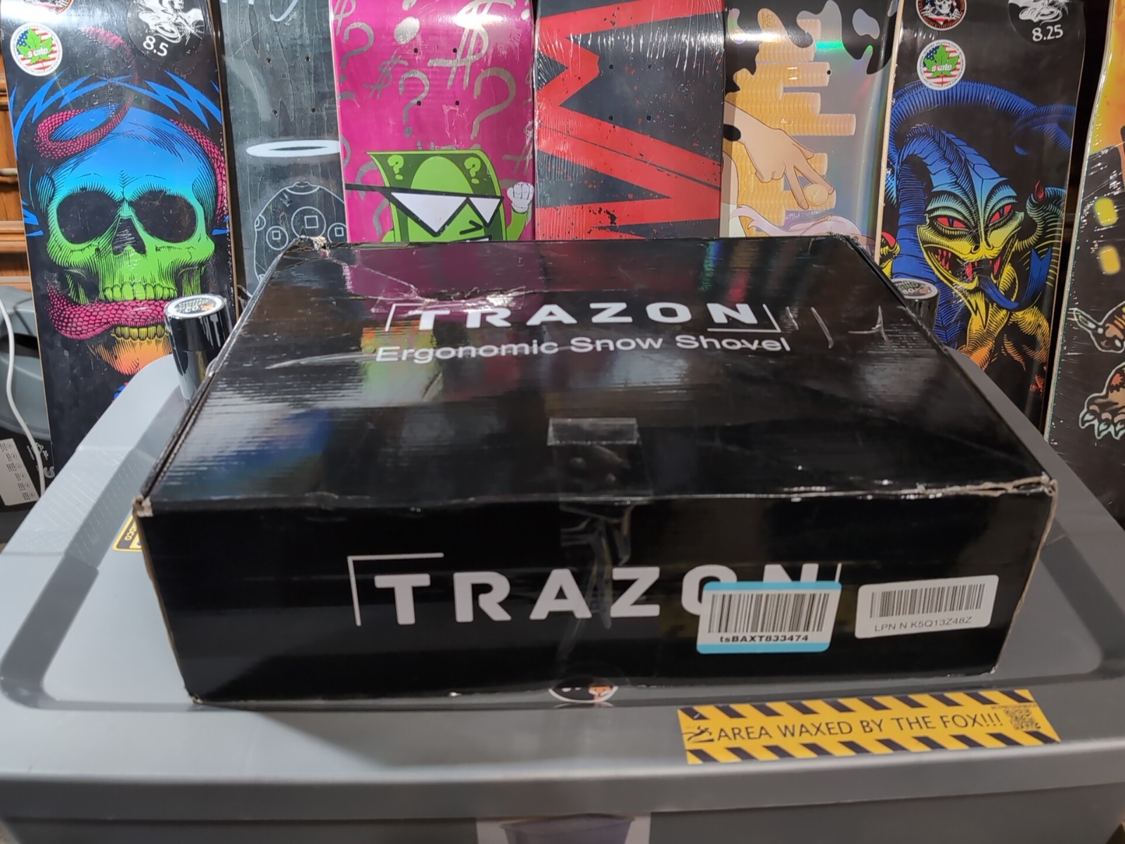 Trazon Snow Shovel Do you frequently face the wall of snow on your driveways, si