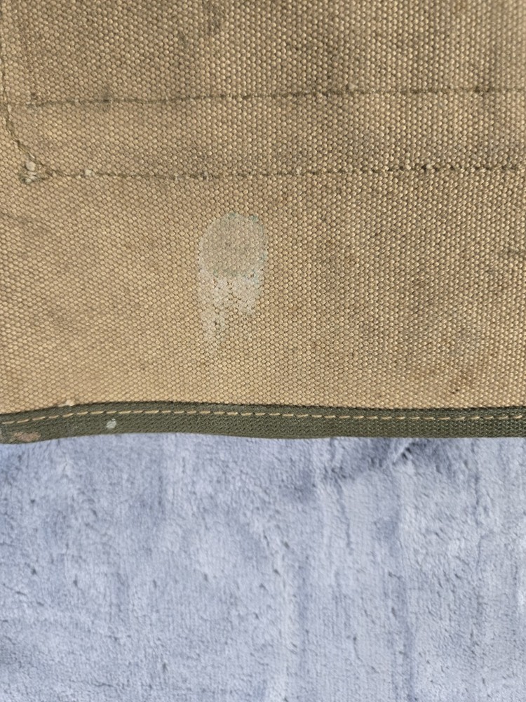 ORIGINAL 1945 WWII US ARMY TOOL ROLL T9 CARRY CASE Canvas Khaki C7107169