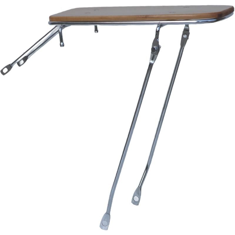 Bamboo bicycle rear rack