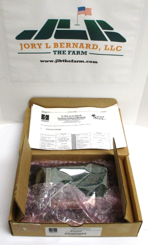 HORNER , HEDAC202A , ANALOG OUTPUT MODULE , SURPLUS