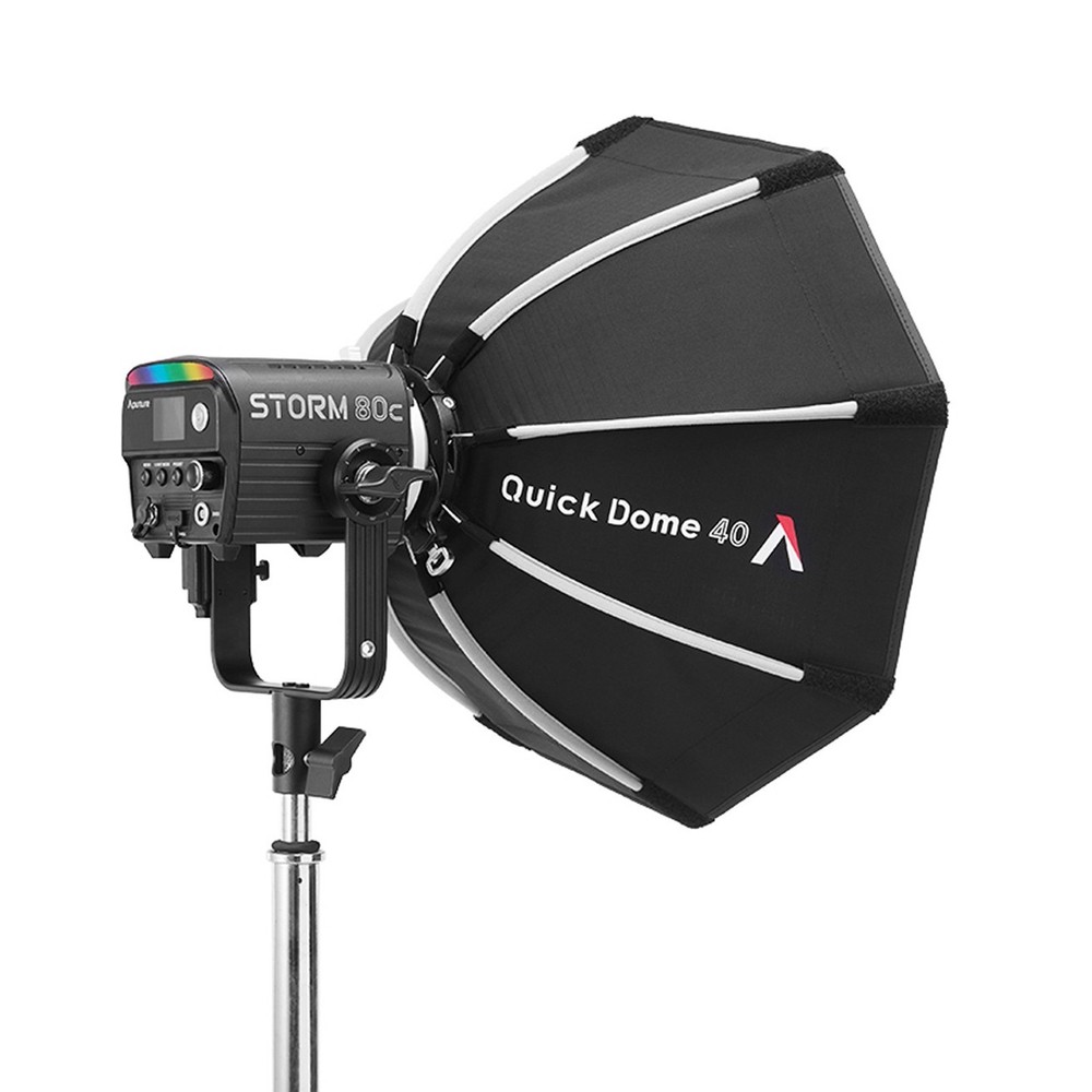 Aputure Quick Dome 40 40cm/16in Circular Octagonal Quick Release Softbox w/8-Rod