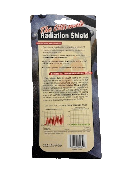 THE ULTIMATE RADIATION SHIELD BLOCKS 99% 2 SHIELDS
