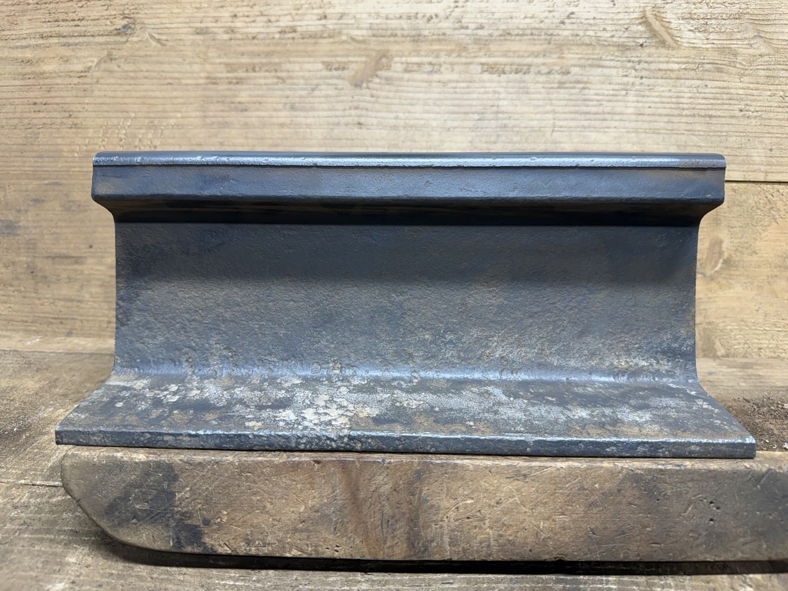 12 " Steel Railroad Rail Train track Anvil Collectible Blacksmith 29 Lbs