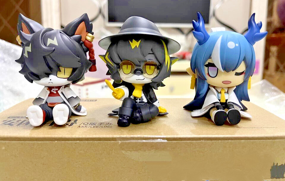 Official Game Arknights Lee Ling AAK PVC Figure Toy Model Statue Collection