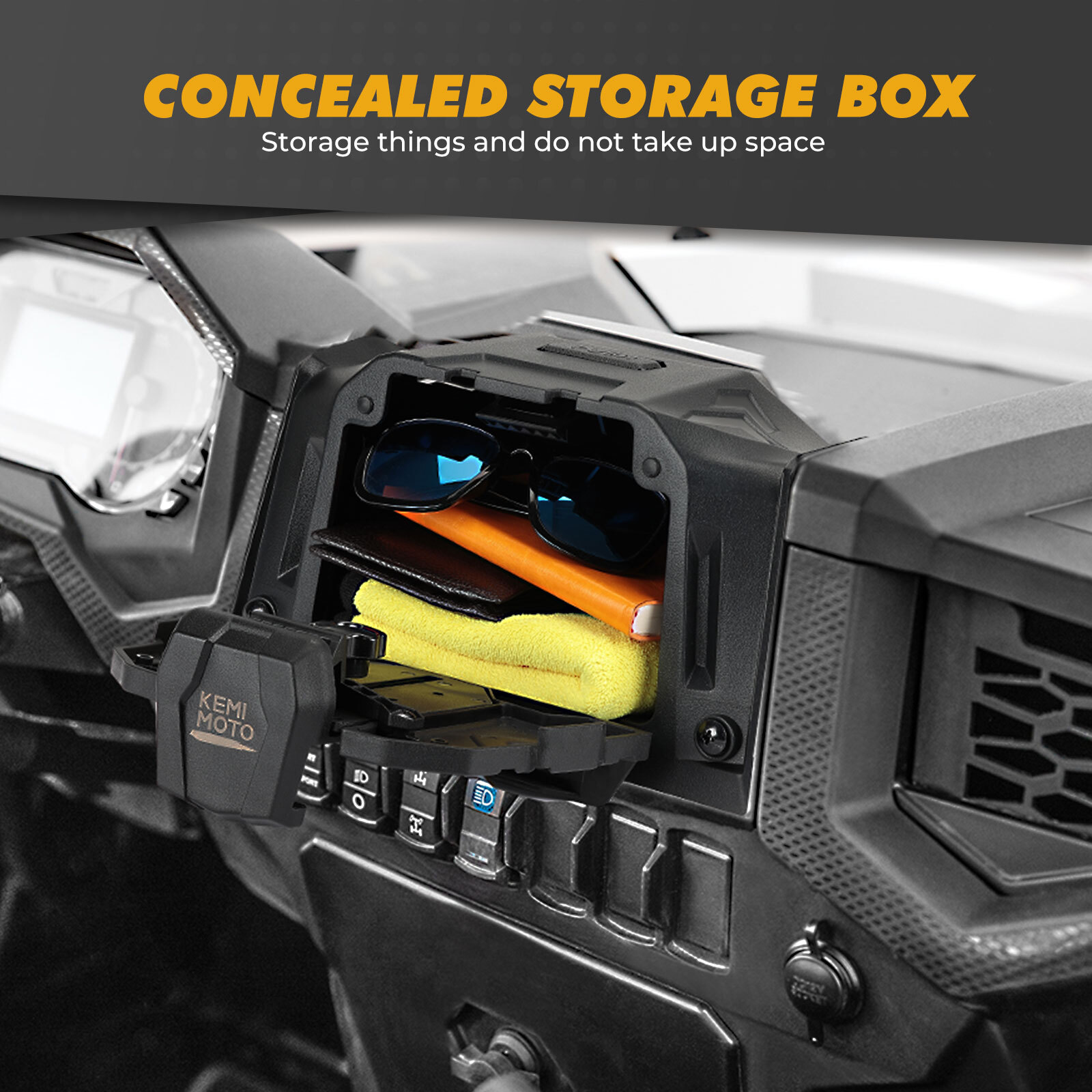 Electronic Tablet Device Holder GPS Mount for Polaris RZR XP 1000 Turbo 2019-23