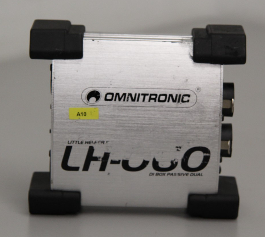 Omnitronic LH-060 DI-Box Passive Dual Active