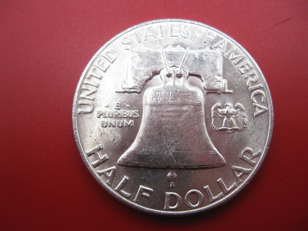 1959 D Franklin Half Dollar Ch/Gem BU FBL!