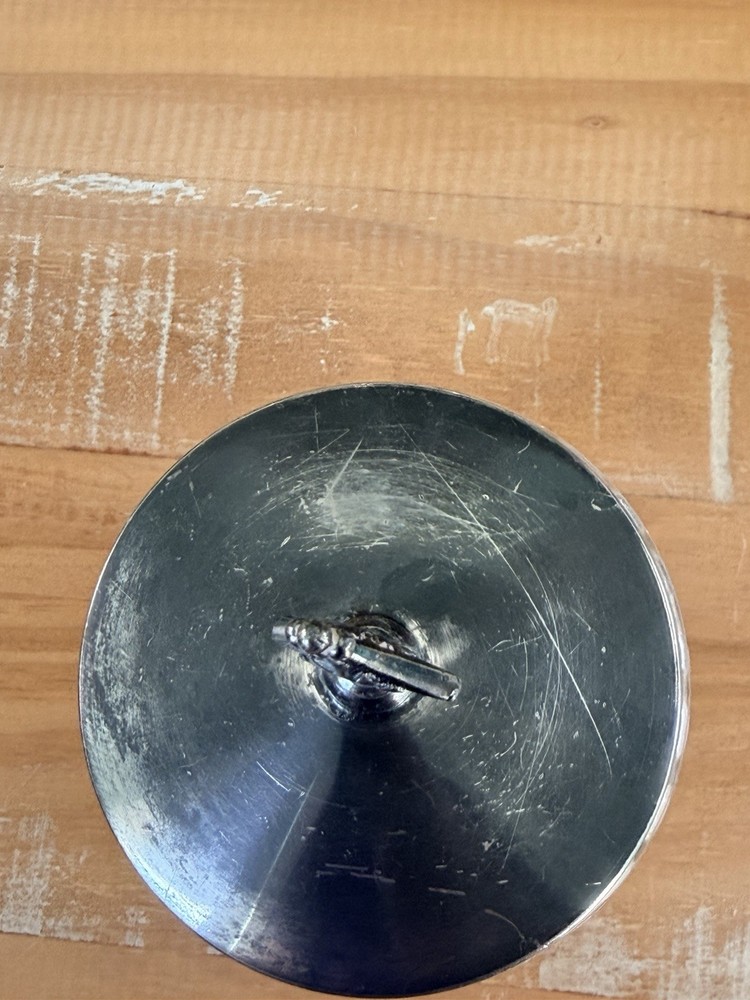 Reed & Barton 1280 Silver Plated Pickle Caster Serving Jar *READ*